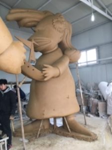 Sculptures draft clay model1