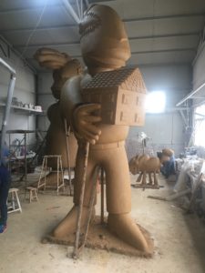 Sculptures draft clay model10