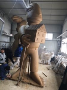 Sculptures draft clay model2