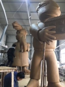 Sculptures draft clay model3