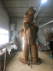 Sculptures draft clay model7
