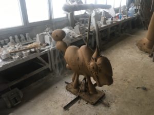 Sculptures draft clay model9